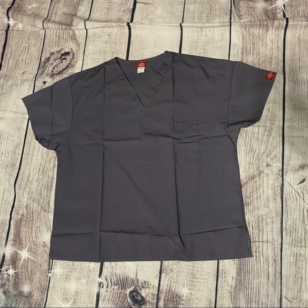 NEW LARGE DICKIES GREY TOP